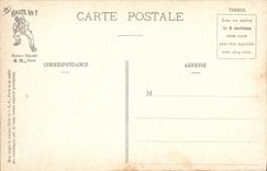 CPA Militaria Ballade de nuit 