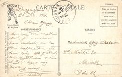 VINTAGE POSTCARD Militaria To take the train