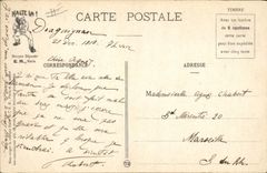 VINTAGE POSTCARD Militaria With the bathroom