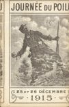 CPA Militaria Journee du poilu Decembre 1915