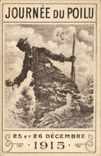 CPA Militaria Journee du poilu Decembre 1915
