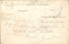 CPA Folklore Auvergne Le vis a vis