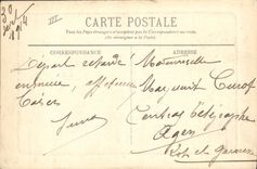 CPA Folklore Auvergne La bourree