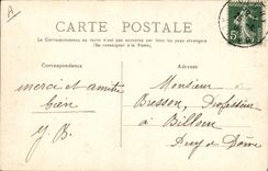 CPA Folklore Une Bourbonnaise