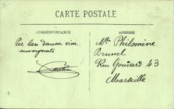 CPA Folklore Auvergne La bourree