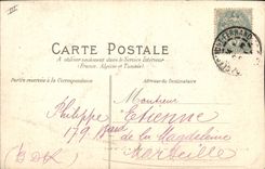 CPA Folklore Auvergne La bourree