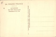 CPA Folklore Auvergne Le Puy Dentellieres de la ville