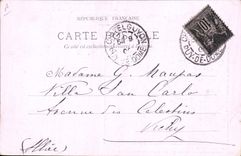 CPA Folklore Auvergne La soupe aux choux