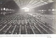 CPA Banquet de la Mutualite 30 octobre 1904 