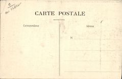 VINTAGE POSTCARD Champagne riots Ay April 1911 a vault after sabotage