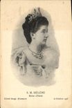 VINTAGE POSTCARD SM Queen of Italy