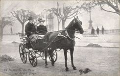 CPA La princesse de Saxe et Andre Giron