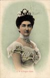 VINTAGE POSTCARD SM the Elena Queen
