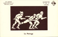 CPA Patinage 