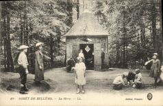 VINTAGE POSTCARD Drill of Belleme the harrow