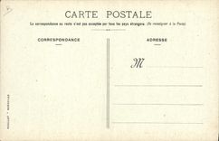 POSTAL de la VENDIMIA el lllustrator Beauvais del resbalón