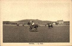 CPA Vittel Le polo Cheval