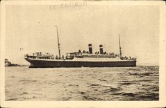VINTAGE POSTCARD Fabre Line General Company of Navigation Canada Steamer