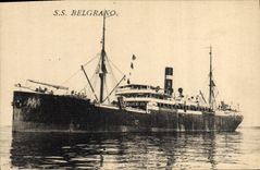 VINTAGE POSTCARD S Belgrano