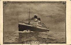 VINTAGE POSTCARD Dvilio