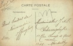 VINTAGE POSTCARD Treport Bathers in vaguenesses one day of heavy weather Woman Bathing suit