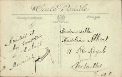 VINTAGE POSTCARD Fantasy Woman Calais Bathing suit Before the bath