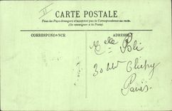 VINTAGE POSTCARD Fantasy Woman Bathing suit On the beach