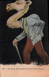 CPA Fantaisie Illustrateur Jarry Chameau Dromadaire