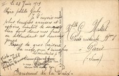 CPA Fantaisie Illustrateur Femme Ange Jam