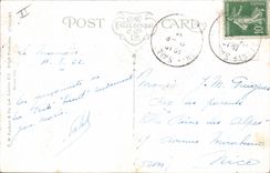 VINTAGE POSTCARD Fantaisie Illustrator Children a sardine Fishes