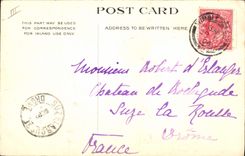 CPA Fantaisie Illustrateur Homme a table 