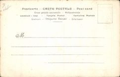 CPA Fantaisie Illustrateur Job Calendrier 1907 Villa 