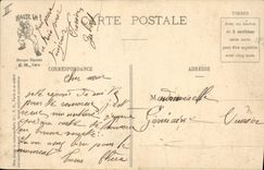 Sueños de Militaria de la POSTAL de la VENDIMIA de un soldado