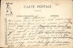CPA Militaria Gare les Gors