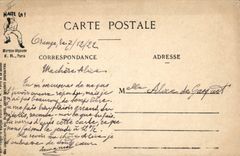 VINTAGE POSTCARD Militaria With the beating of the covers