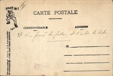 CPA Militaria Halte la 