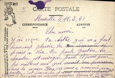 CPA Militaria La bienvenue
