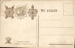 CPA Militaria La journee du poilu 