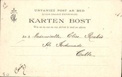 CPA Folklore Bretagne Petites lavandieres 