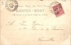 CPA Folklore Un bucheron de la foret de Hualgoat TOP