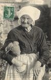 CPA Folklore La mere Porhoet TOP Bretagne 