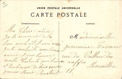 CPA Folklore Marchand de gui de Bretagne Porte bonheur 