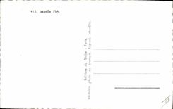 CPM Cinema Isabelle Pia