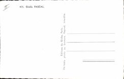 CPM Cinema Gisele Pascal