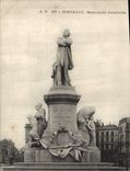 CPA Bordeaux Monument Gambetta 