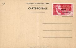 CPA Brazzaville AEF Arrivee du General de Gaulle dans la capitale de la France Libre 24 octobre 1940