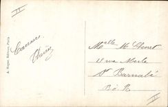 CPA le reve de Guillaume Aigle 