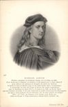 VINTAGE POSTCARD Raphael Sanzio Italian Painter