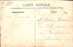 VINTAGE POSTCARD Fantasy Woman Tobacco Cigar