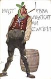 CPA Homme Tabac Cigare